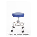 Brandt Industries Inc Stool Exam Ginger Brown 2" Casters Backless 4 Leg Each - 12111