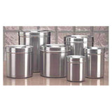 Medegen Medical Products, LLC Jar Dressing 7x7-3/8 4-1/2qt Silver Stainless Steel W/ Stainless Steel Cover Each - 88040