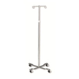 Dukal Corporation Stand IV Pole Dukal 2 hook 23" Base 47-84" Height Adjustment Each - 4353