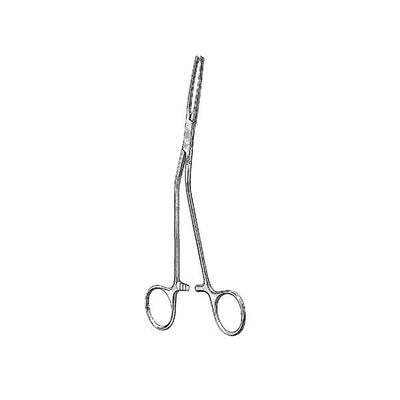 Miltex Forcep Grasping McGivney 7-1/2" Angled Shank Stainless Steel Each - Integra Miltex - 28-152