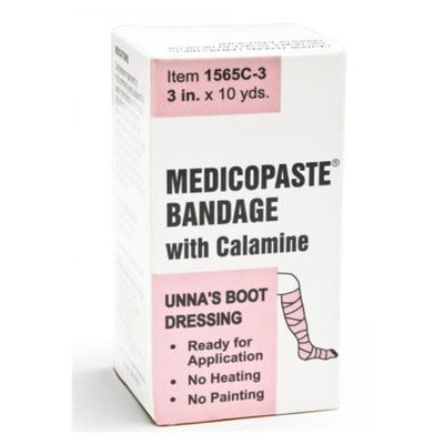 Graham Bandage Unna Boot Medicopaste Calamine Zinc 3"x10yd Each, 12 Each/CA - Field/Everest &Jennings - 47-1565C