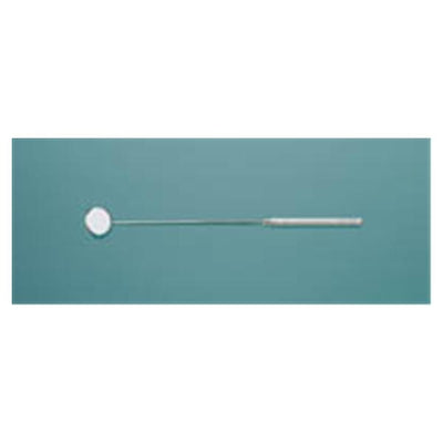 Miltex Laryngeal Mirror 22mm #4 Octagonal Threaded Stainless Steel Each - Integra Miltex - 23-12-4