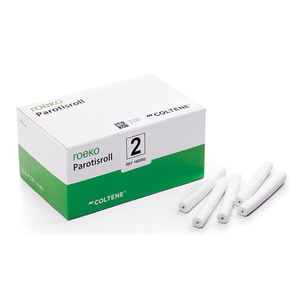 Coltene/Whaledent Parotisroll Size 5 Non Sterile 8 Mm 100 Mm 100/Bx - 160005