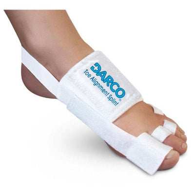 Darco International Inc Splint Alignment TAS Toe Cotton/Elastic White Sz One Size Fits All Universal Each - TAS