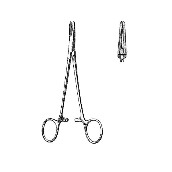Miltex Holder Needle Mayo-Hegar 8" Stainless Steel Each - Integra Miltex - 8-48