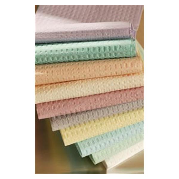 Tidi Products LLC Bib Towel TIDI Choice Waffle 13 in x 18 in Gry 2 Ply T/P 500/Ca - 917465
