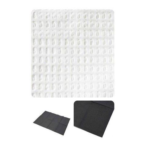 Tidi Products LLC Bib Towel TIDI Choice Waffle 13 in x 18 in White 2 Ply Tissue / Poly 500/Ca - 917461