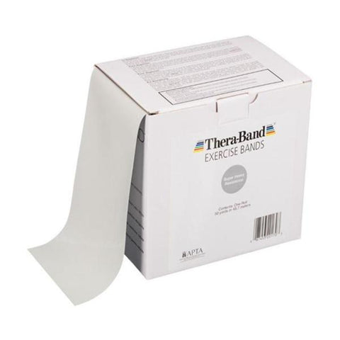 The Hygenic Corp. Band Exercise Thera-Band 50yd Silver Super Heavy Each, 4 Each/CA - 20170