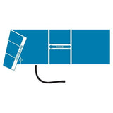 W A Baum Co Inc Cuff & Inflation Bag Blood Pressure Calibrated V-Lok 25-35cm Adult Arm Blue Eachch - 1880SS