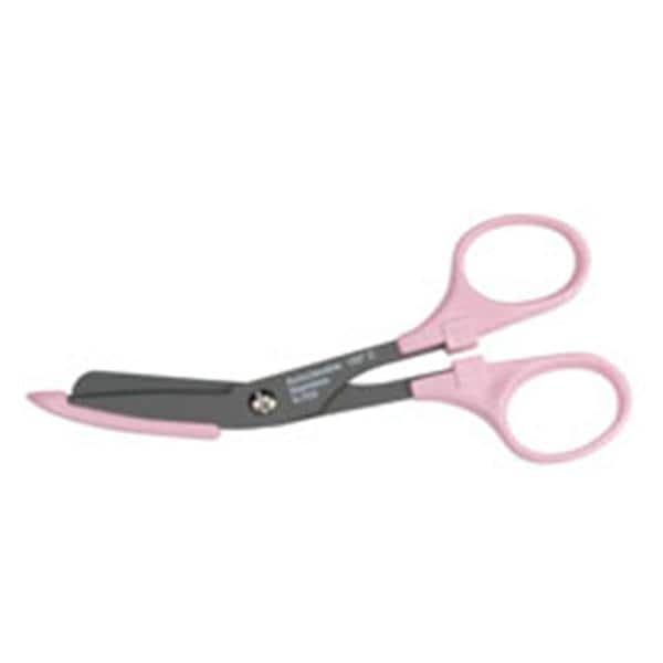 Miltex Scissors Nurse & Bandage 5-1/2" Angled Stainless Steel/Fluoride Coated Each - Integra Miltex - 5-700