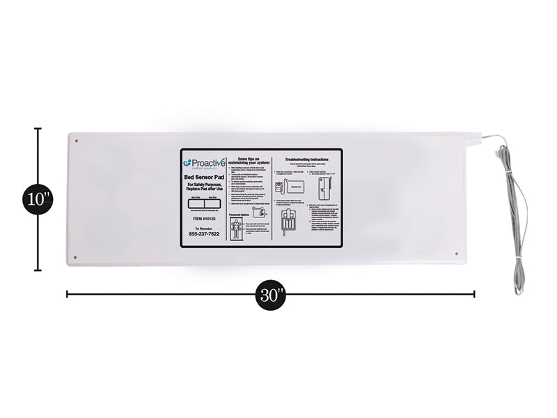 Bed Sensor Pad- 45 Day 10"x30" PA-10120 | Each