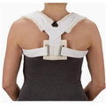 Deroyal Industries Inc Strap Adult Clavicle Cotton Stockinette/Foam Padding White Size Large 1/Ea - 3015-04