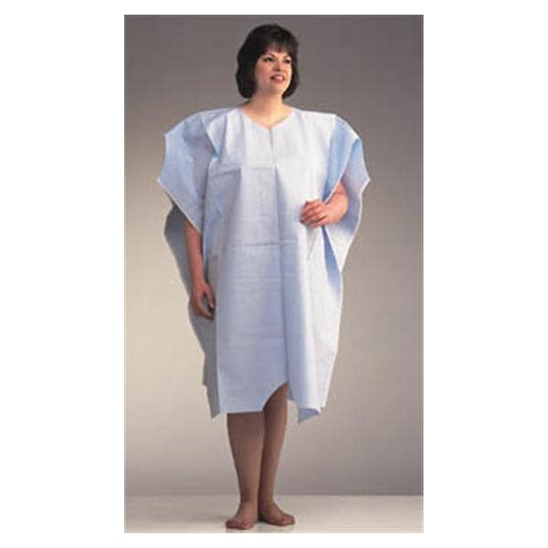 Tidi Products LLC Gown Poncho Ultimate 40 in x 40 in Blue 25/Ca - 910540