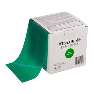 The Hygenic Corp. Band Exercise Thera-Band 50yd Green Heavy Each, 4 Each/CA - 20140
