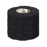 Andover Coated Products Tape Compression PowerFlex Elastic 2.75"x6yd Cohesive Black 16/Ca - 3725BK-016