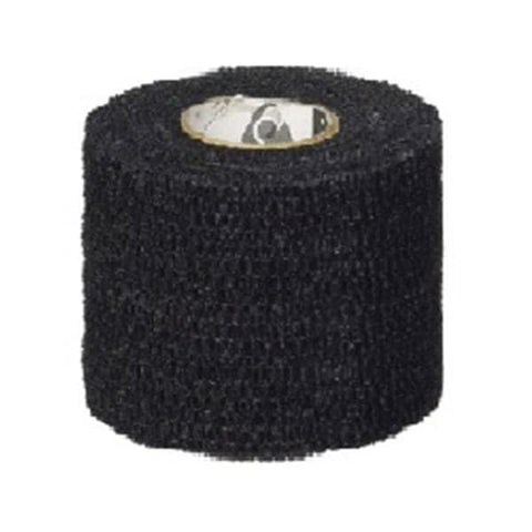 Andover Coated Products Tape Compression PowerFlex Elastic 2.75"x6yd Cohesive Black 16/Ca - 3725BK-016