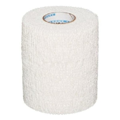 Andover Coated Products Tape Compression PowerFlex Elastic 4"x6yd Cohesive White 12/Ca - 3740WH-012