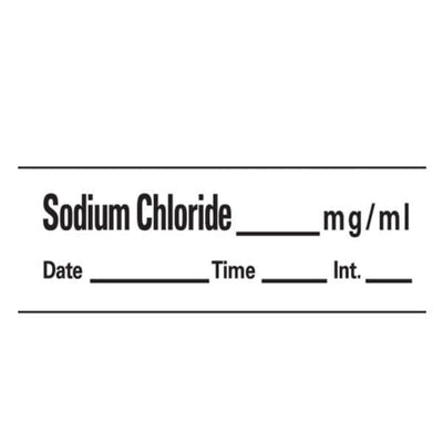 TimeMed a Div of PDC Tape Sodium Chloride 1.5x.5" White 1/Rl - AN-90