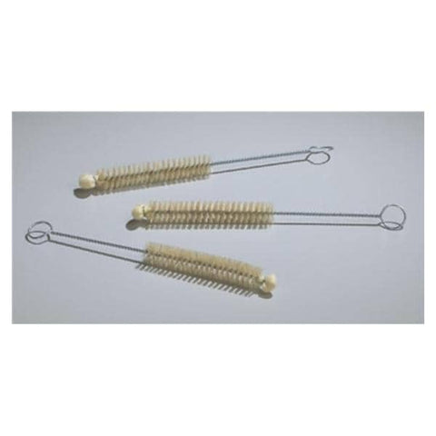 Graham Brush For Test Tube Nylon Bristle White 6x1/2x3" 12/Bx - Field/Everest &Jennings - 3414