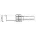 Icu Medical, Inc Adapter IV Plug Lifeshield Priming Volume 0.1mL 1" 120/Ca - 11301-01