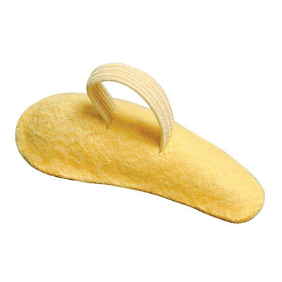 Pedifix, Inc Crest Pad Economy Hammer Toe Felt Beige Size Small Left 3/Pk - 8154B-SL