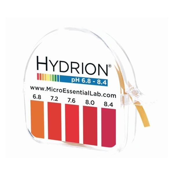 Fisher Scientific Co. Hydrion pH Test Strip 6.8-8.4 Range Single Roll Each - 14853150G