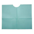 Tidi Products LLC Bib Ultimate Contour Neck 17 in x 18 in White 3 Ply Tissue / Poly 500/Ca - CONP-W