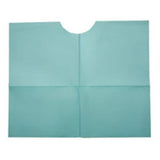 Tidi Products LLC Bib Ultimate Contour Neck 17 in x 18 in White 3 Ply Tissue / Poly 500/Ca - CONP-W