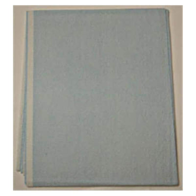 Tidi Products LLC Drape Sheet Exam Ultimate 40 in x 90 in Blue 3 Ply Tissue / Poly / Tissue 50/Ca - 919370