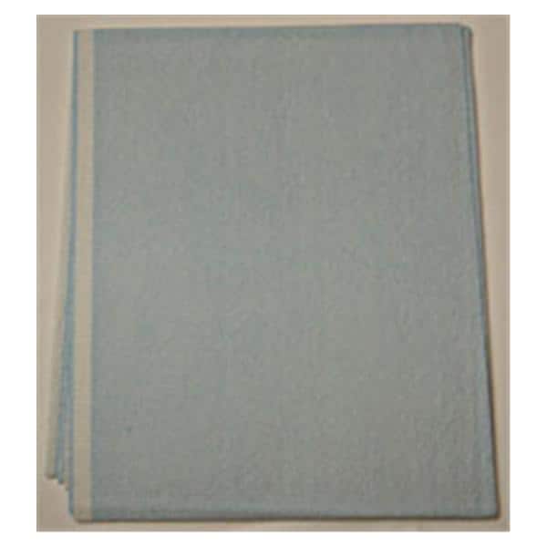 Tidi Products LLC Drape Sheet Exam Ultimate 40 in x 90 in Blue 3 Ply Tissue / Poly / Tissue 50/Ca - 919370