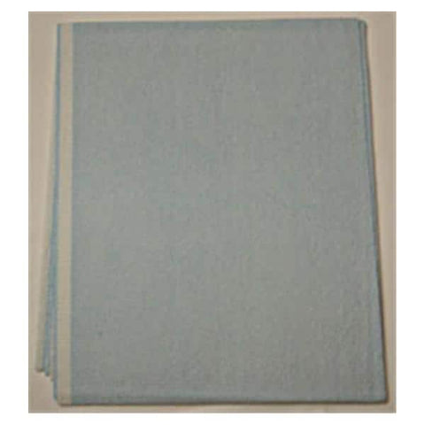 Tidi Products LLC Drape Sheet Exam Ultimate 40 in x 90 in Blue 3 Ply Tissue / Poly / Tissue 50/Ca - 919370