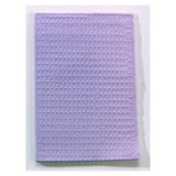 Tidi Products LLC Bib Towel TIDI Ultimate Waffle 13 in x 18 in Lavender 3 Ply Tissue / Poly 500/Ca - 917400