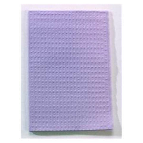 Tidi Products LLC Bib Towel TIDI Ultimate Waffle 13 in x 18 in Lavender 3 Ply Tissue / Poly 500/Ca - 917400
