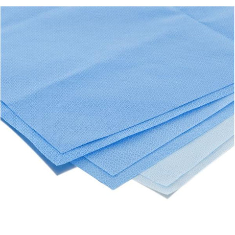 O & M Halyard WrapCaseR 24 in x 24 in Blue Not Made From Natural Rubber Latex 500/CA - 10824