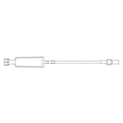 Baxter Healthcare IV Extension Set 6" Male Luer Lock Adapter 48/Ca - 1C8363