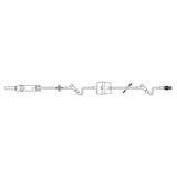 Baxter Healthcare IV Solution Set Continu-Flo 10 Drops/mL Male Luer Lock Adapter 48/Ca - 2C6895