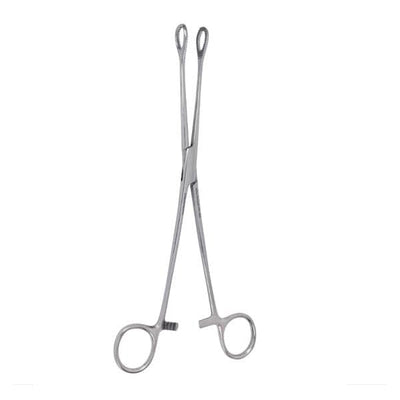 Miltex Forcep Sponge Foerster Vantage 7" Serrated Straight Stainless Steel Each - Integra Miltex - V97-604