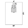 O & M Halyard Pack Drape Shoulder Orthoarts With Shoulder Split Drape 112x60" LF Sterile 3/Ca - 88491