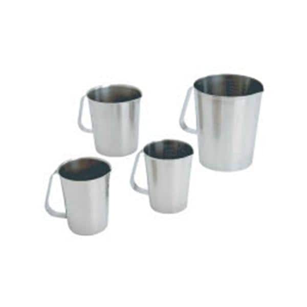 Medegen Medical Products, LLC Lab Beaker Stainless Steel Pour Spout 1000mL Each - 95325