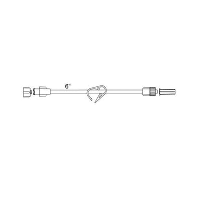 Smiths Medical ASD, Inc IV Extension Set Medex 7" Male Luer Lock Adapter Primary Infusion 50/Ca - MX452