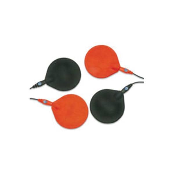 Chattanooga Corp. Electrode Electrotherapy 3" Rubber Red 1/EA - 72853