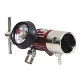Allied Health Care Prod Regulator Oxygen CGA 870 0-25LPM With Gauge/2 Check Valves/Hose Barb Outlet Each - L270-220
