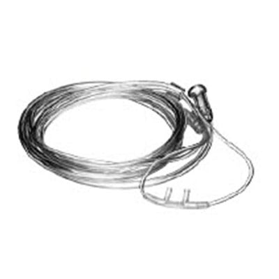 Allied Health Care Prod Cannula Nasal Oxygen Softie Adult Clear 8' Smooth Bore Tubing 50/Ca - 33206