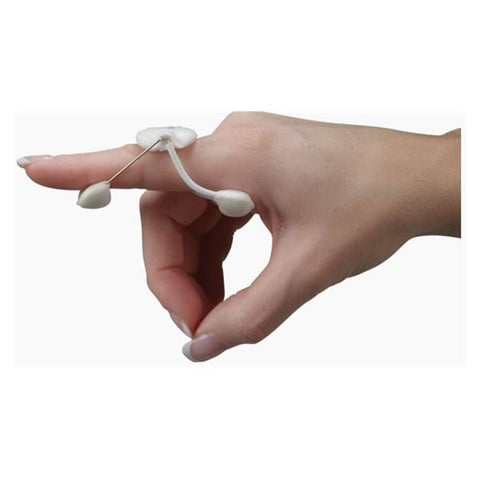 Deroyal Industries Inc Splint Spring Extension LMB Finger Wire/Foam White Size Large Each - 501C