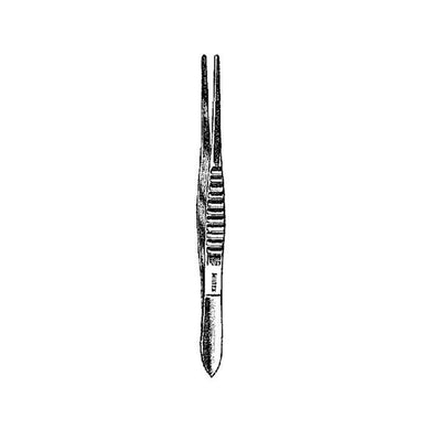 Miltex Forcep Dressing 6" Serrated Tips Stainless Steel Each - Integra Miltex - 6-30