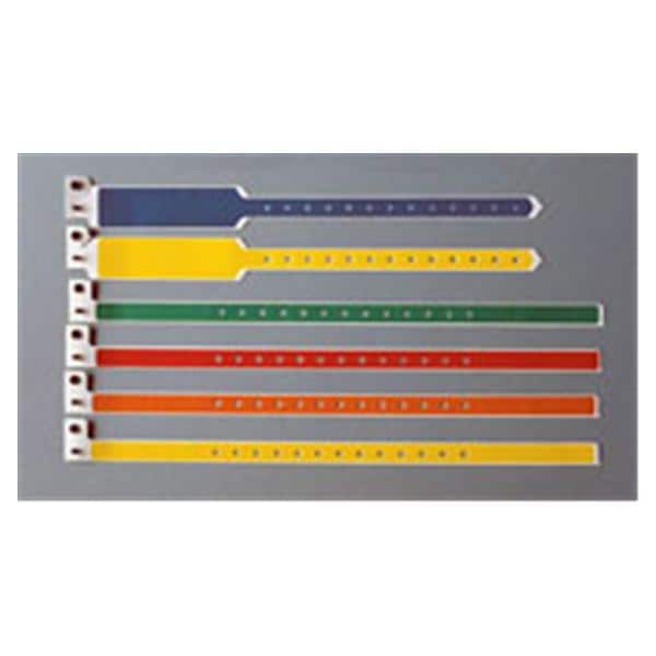 Precision Dynamics Corp. Wristband Identification Blue 500/Box - 5060-13-PDM