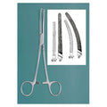 Miltex Forcep Hemostatic Rochester-Ochsner 6-1/4" Serrated Curved 1x2 Teeth SS Each - Integra Miltex - 7-160