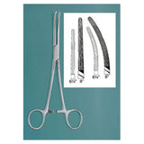 Miltex Forcep Hemostatic Rochester-Ochsner 6-1/4" Serrated Curved 1x2 Teeth SS Each - Integra Miltex - 7-160