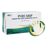 Glove Club Gloves Exam Pure Grip Powder-Free Latex X-Small 100/Bx, 20 BX/CA - 1032523