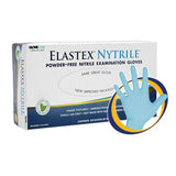Glove Club Gloves Exam Elastex Nytrile Powder-Free Nitrile Latex-Free Md Blue Mint 100/Bx, 20 BX/CA - 1033302